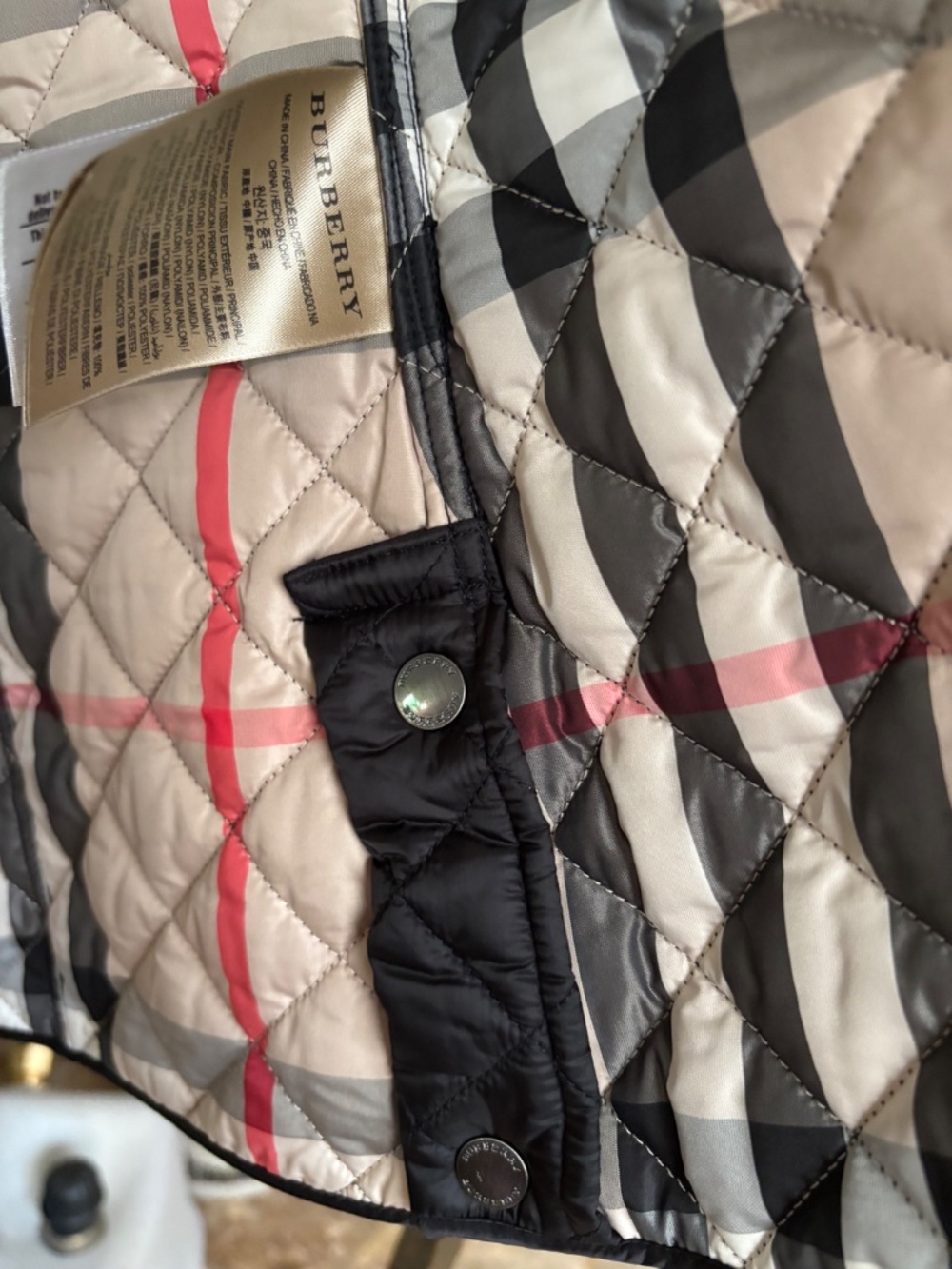 🔥Classic BURBERRY QUILTED JACKET 🔥🍁 - Picture 9 of 9